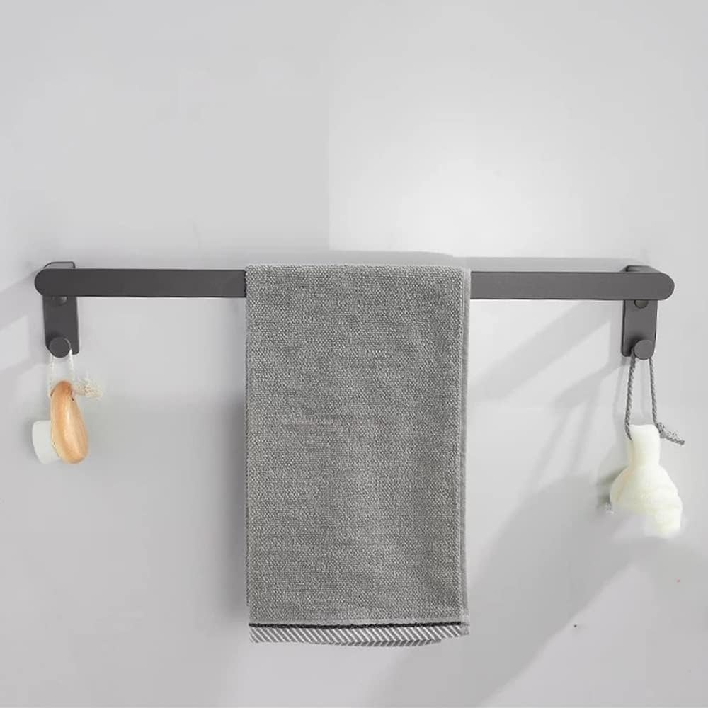 Shower Caddy,Bathroom Shelf Shelves Gunmetal Gray Corner Bathroom Aluminum Metal Towel Rail Rack Rustproof Durable Kitchen Shelf/Double Corner Shelf