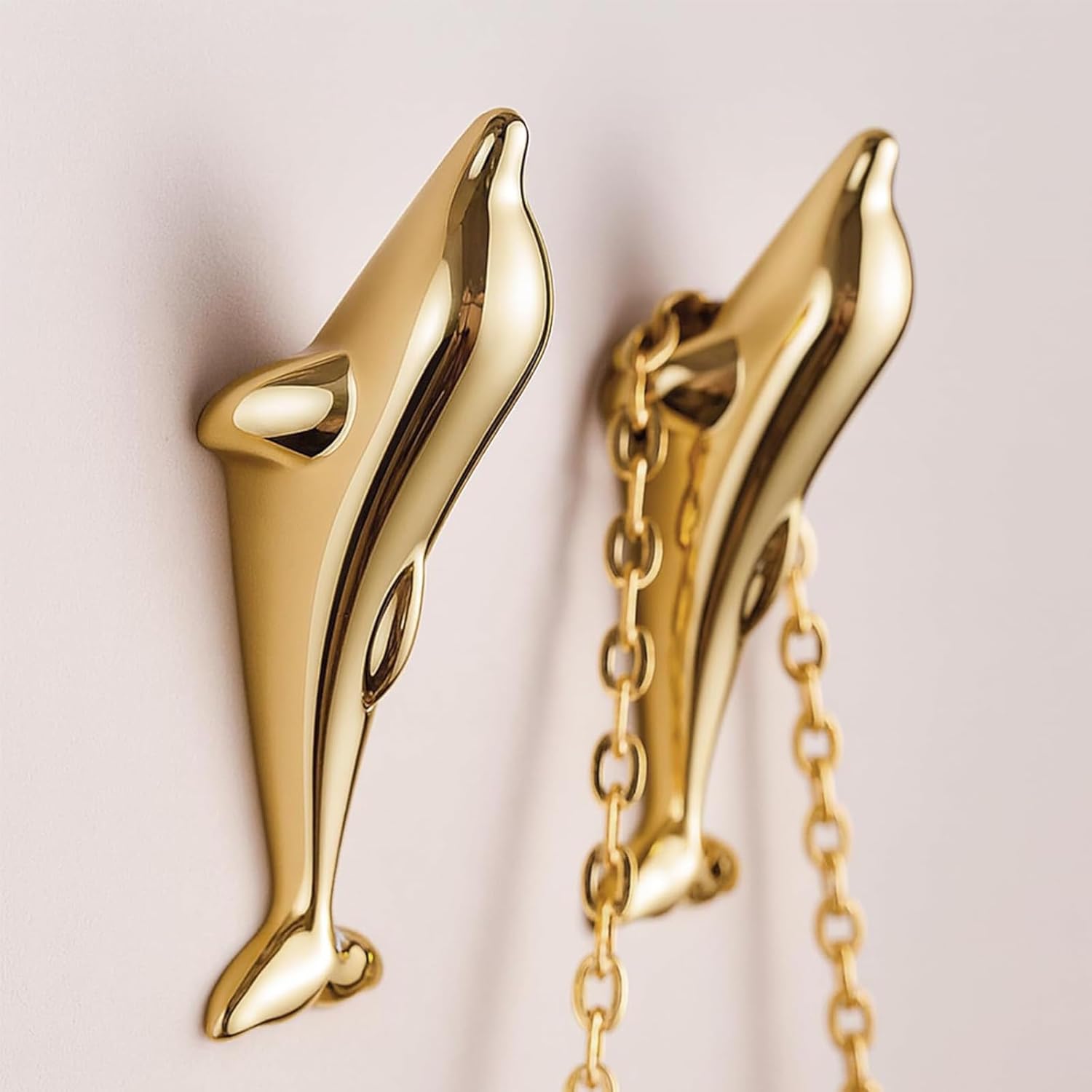 Heavy Duty Wall Hooks for Hanging - Modern Metal Coat and Towel Hangers for Closet, Entryway, Bathroom, and Shoe Cabinet