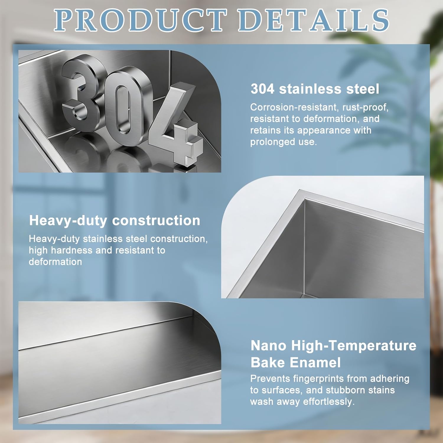 Stainless Steel Shower Niche, 70x26x10cm Recessed Wall Niche No Tile Needed Double Layer Wall Storage Shelf Organizer for Bathroom Kitchen Living Room