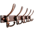 Dseap Coat Rack Wall Mount 2.0 Pro: Heavy Duty 300% Thicker, Stainless Steel Wall Coat Hooks Hanger for Clothes Jackets Hats Entryway Closet, MaxStrong Series, White, Pack of 2